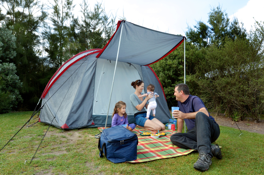 famille au camping verdon 